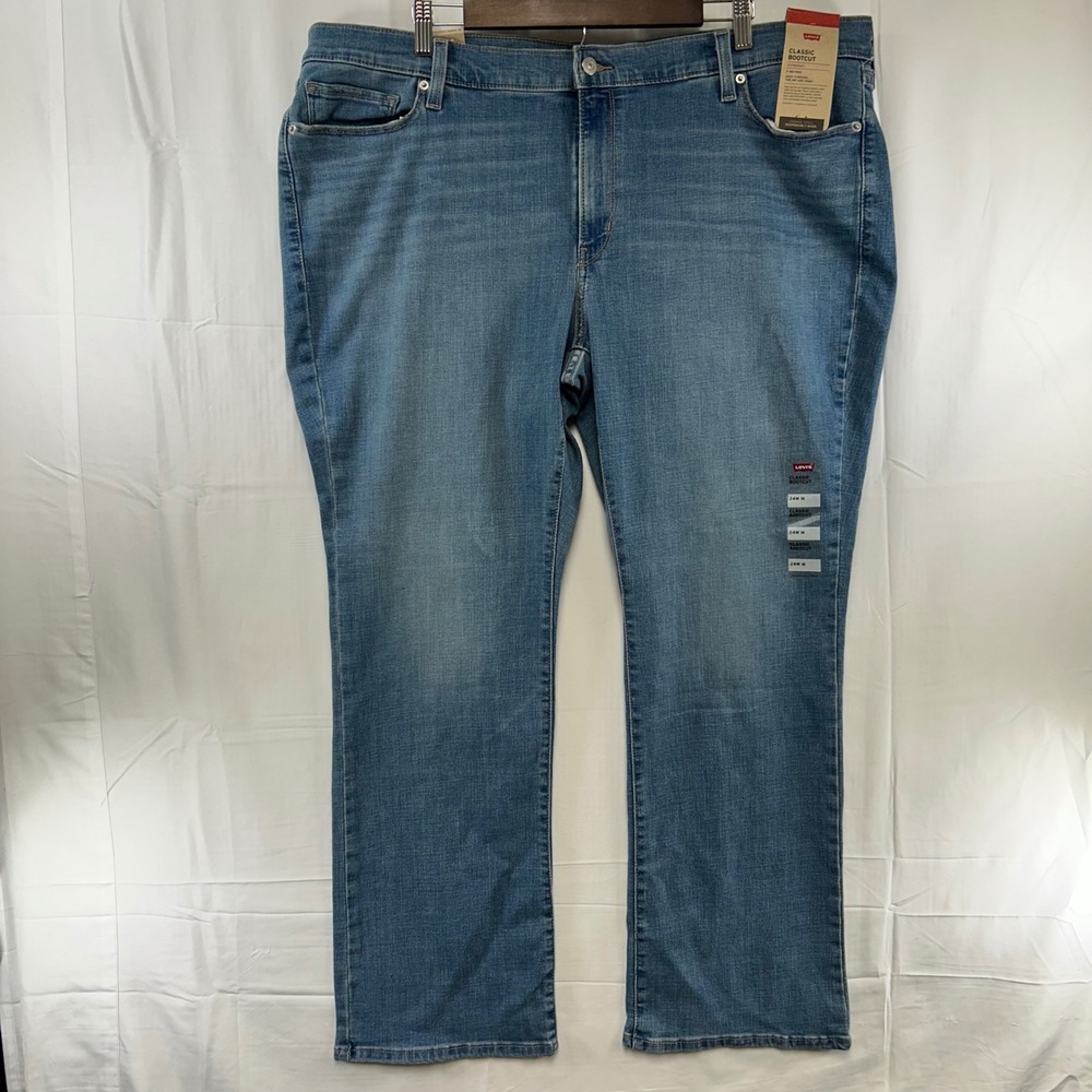 Levi's Classic Bootcut Jeans Women‎ 24W Medium Wash Hypersoft Mid Rise